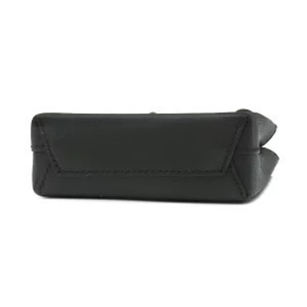 Balenciaga Shoulder Bag Shopping Phone Leather Black - Picture 3 of 11